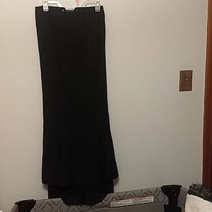 Long black skirt